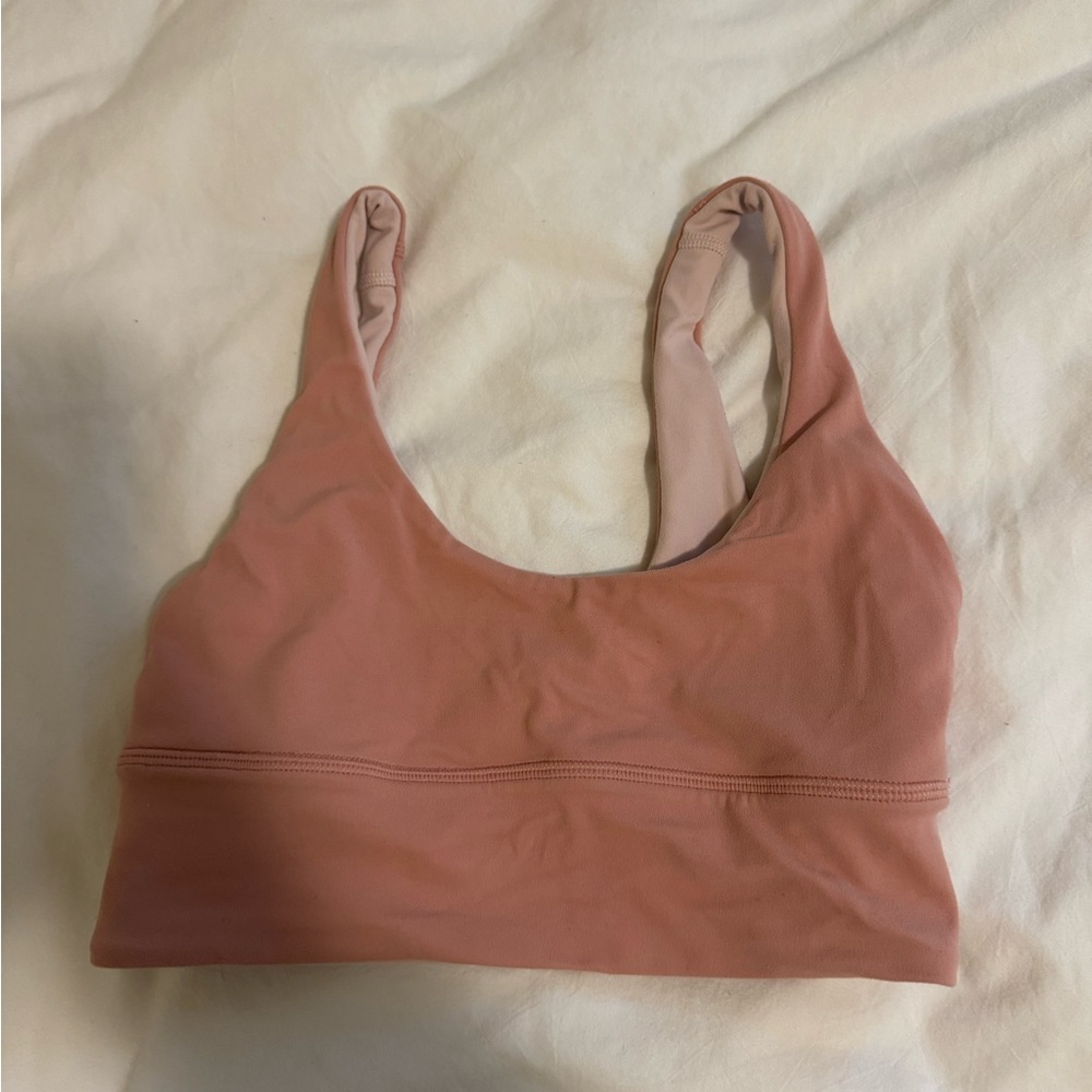 Pink Lululemon Align Bra Size 4